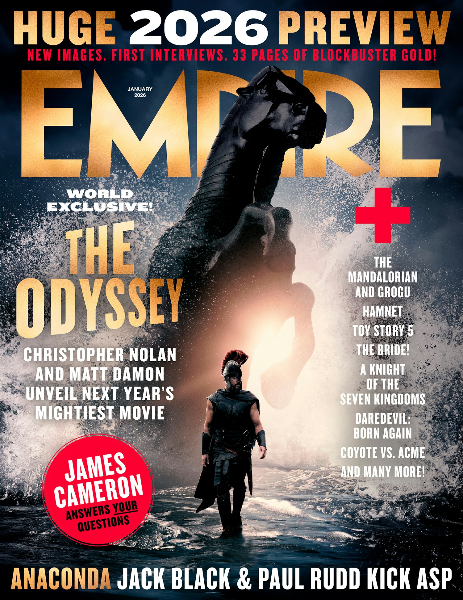 Empire – Ocak 2026 sayısı – Odyssey kapağı